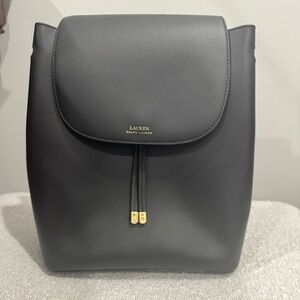 Lauren Ralph Lauren Elegant Black Backpack